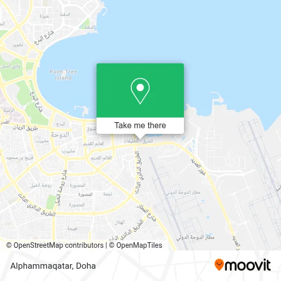 Alphammaqatar map