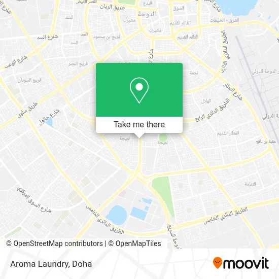Aroma Laundry map