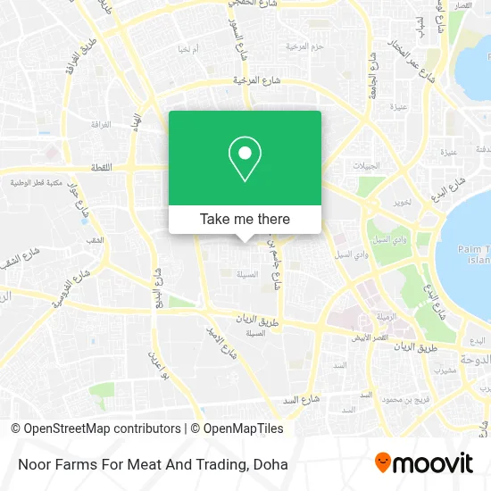 Noor Farms For Meat And Trading map