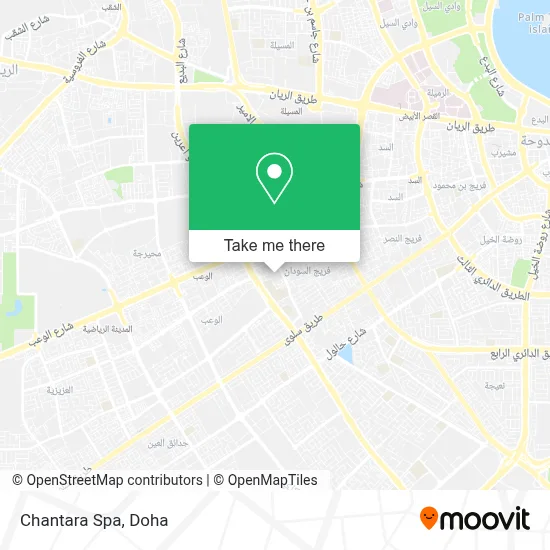 Chantara Spa map