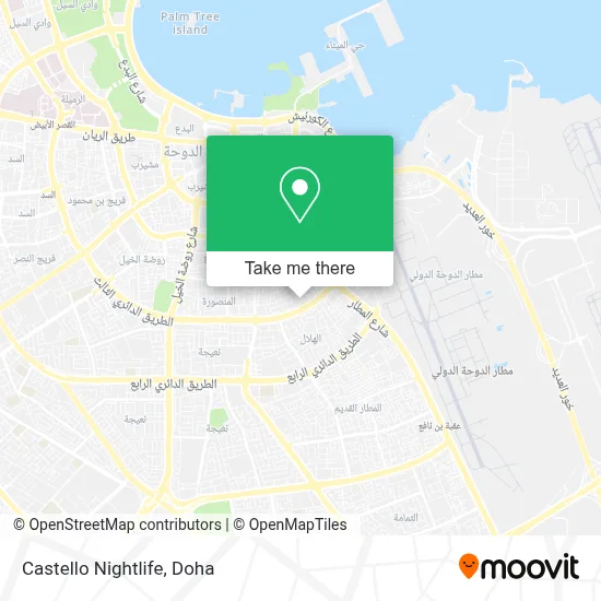 Castello Nightlife map