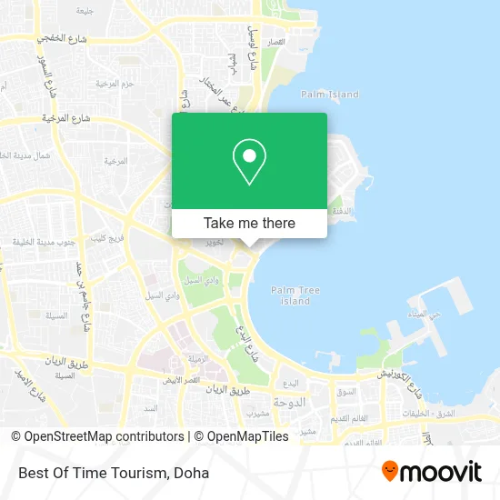 Best Of Time Tourism map