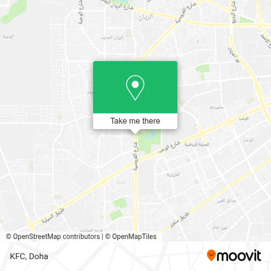 KFC map