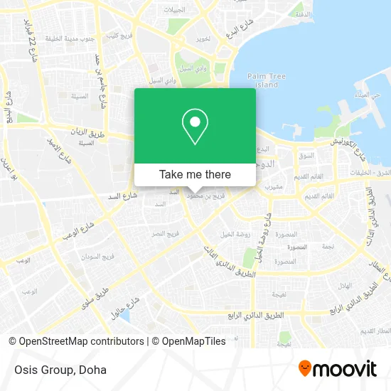 Osis Group map