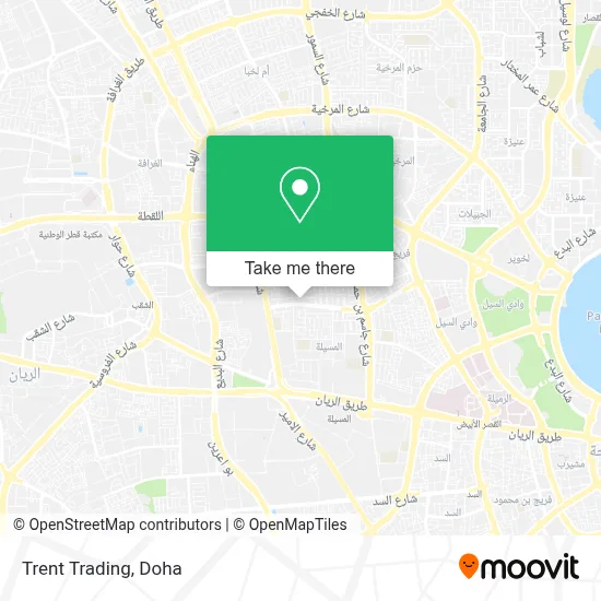 Trent Trading map
