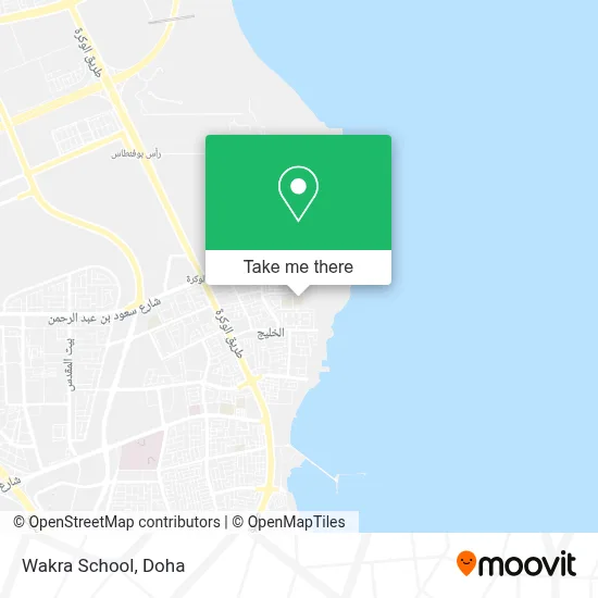Wakra School map