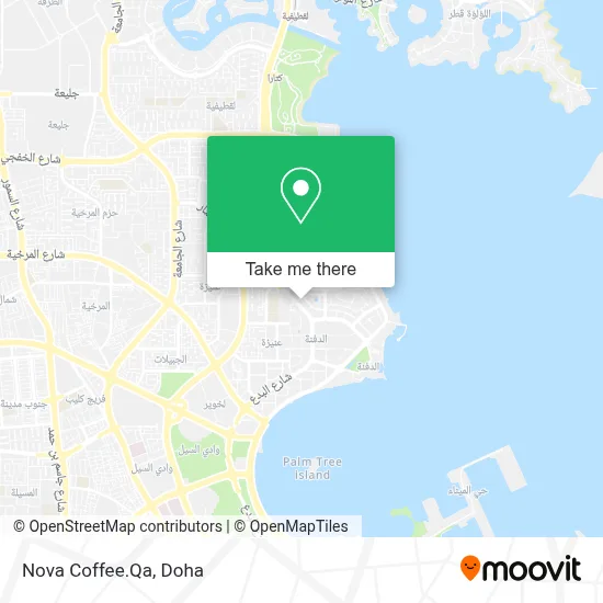 Nova Coffee.Qa map