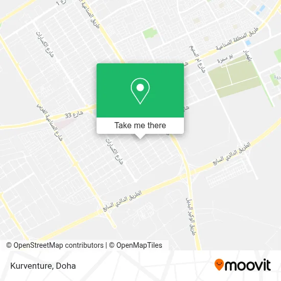 Kurventure map