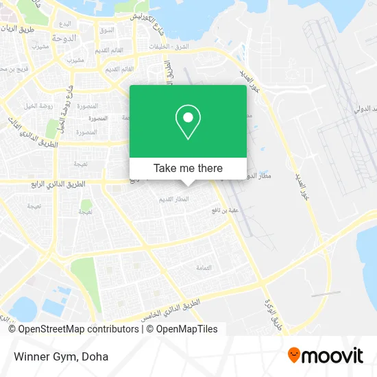 Winner Gym map