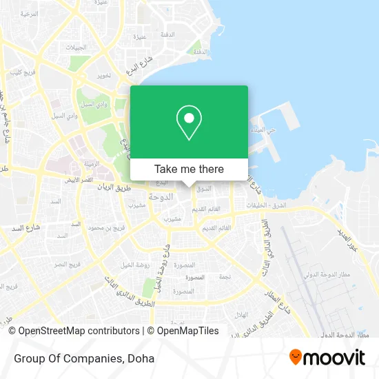 Group Of Companies map
