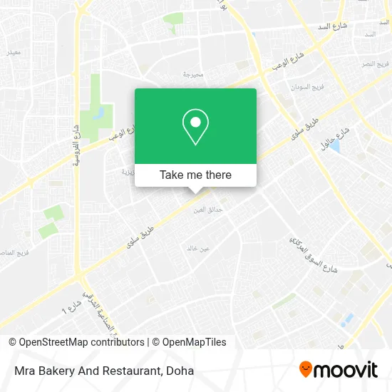 Mra Bakery And Restaurant map