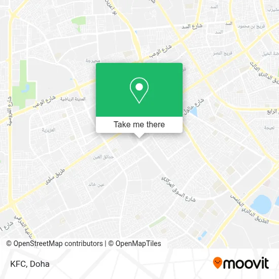 KFC map