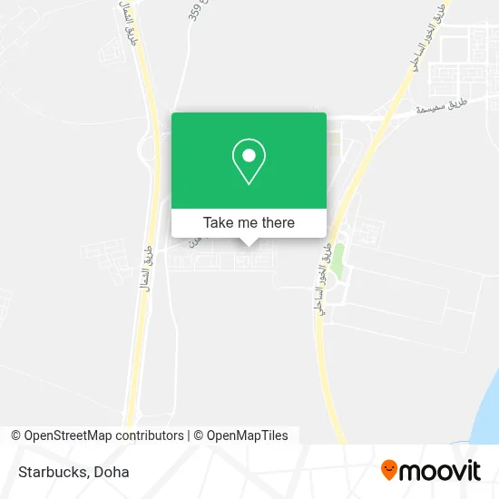 Starbucks map
