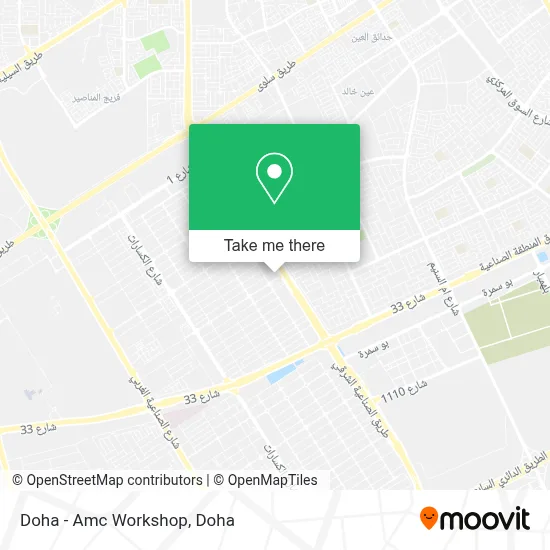 Doha - Amc Workshop map