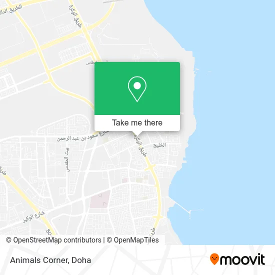 Animals Corner map