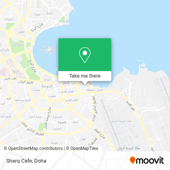 Sharq Cafe map