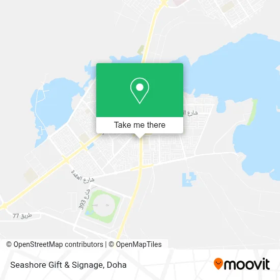 Seashore Gift & Signage map