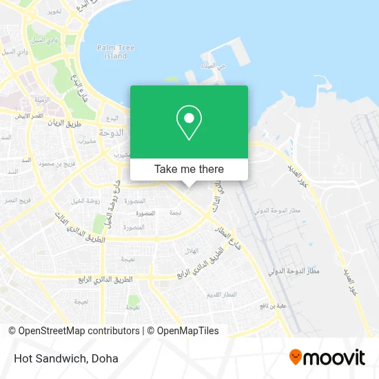 Hot Sandwich map