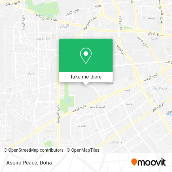 Aspire Peace map