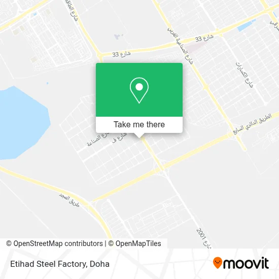 Etihad Steel Factory map