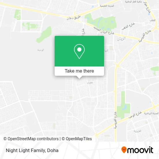 Night Light Family map
