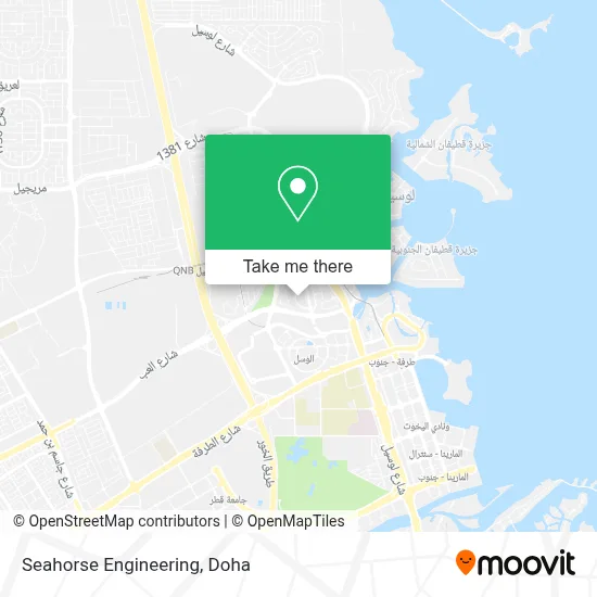 Seahorse Engineering map