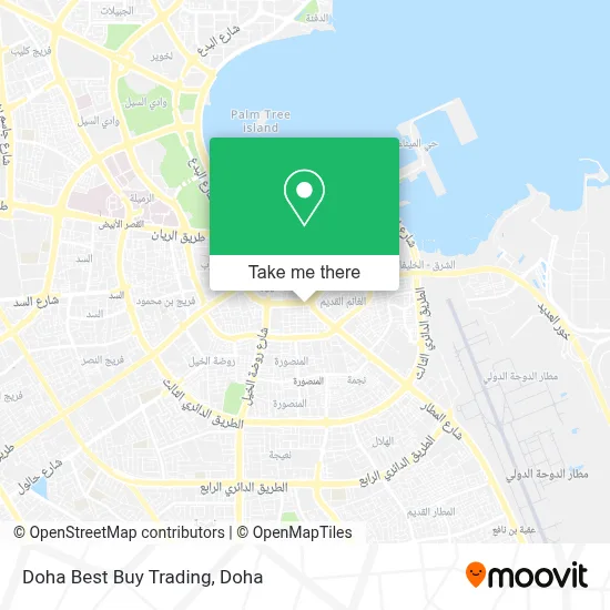Doha Best Buy Trading map