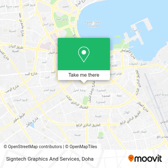 Signtech Graphics And Services map