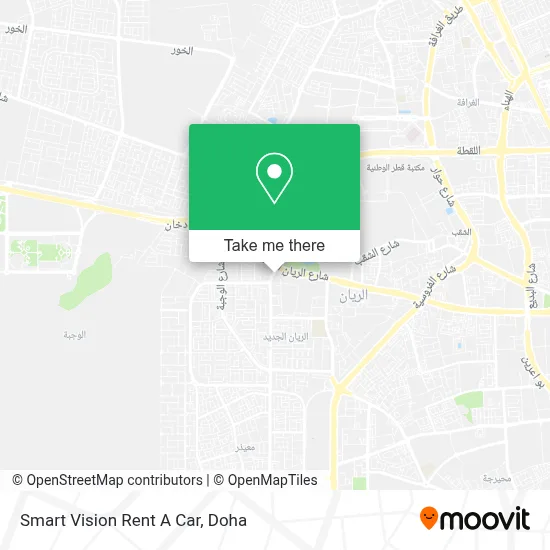 Smart Vision Rent A Car map