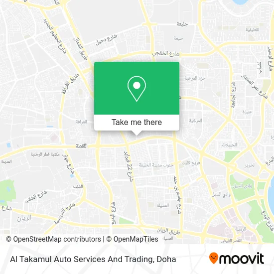 Al Takamul Auto Services And Trading map