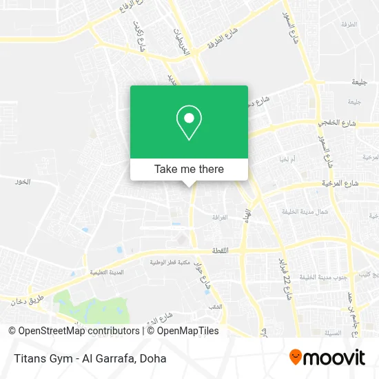 Titans Gym - Al Garrafa map