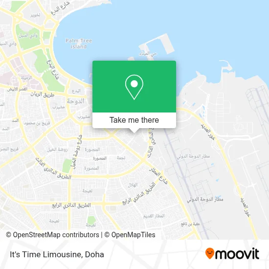It's Time Limousine map