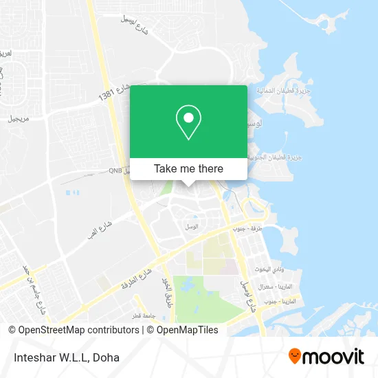 Inteshar W.L.L map