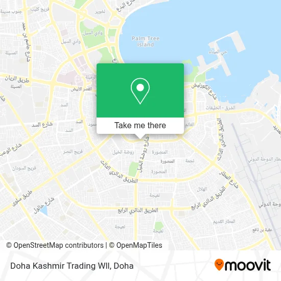 Doha Kashmir Trading Wll map