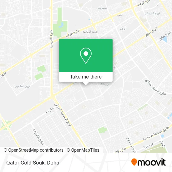 Qatar Gold Souk map