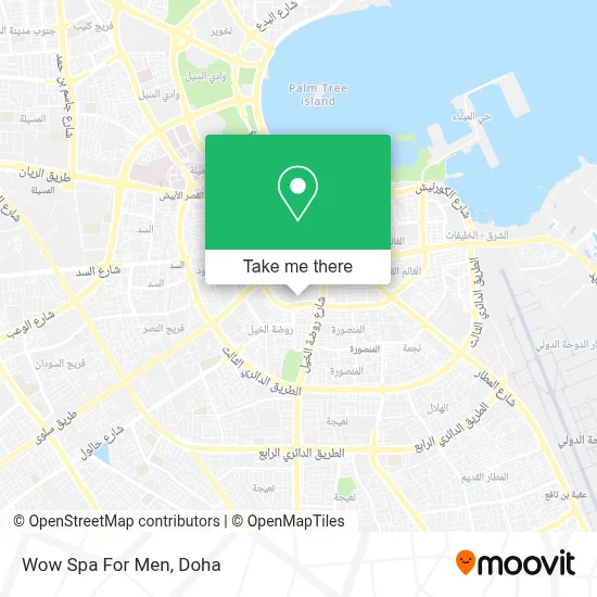 Wow Spa For Men map