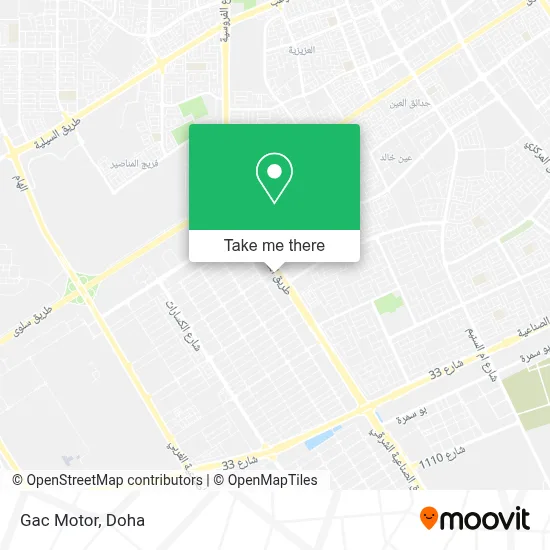 Gac Motor map