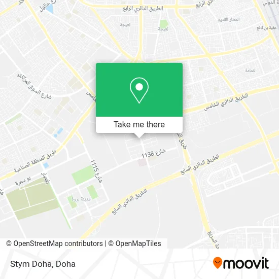 Stym Doha map