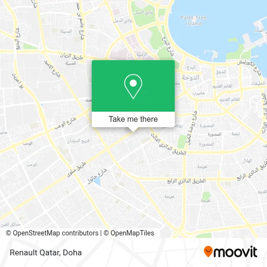 Renault Qatar map