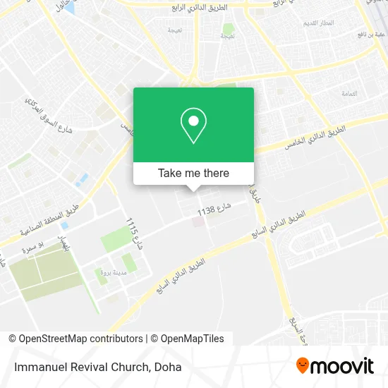 Immanuel Revival Church map