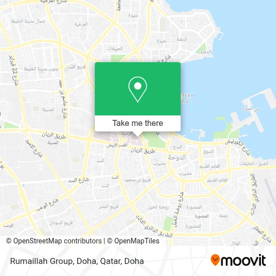 Rumaillah Group, Doha, Qatar map