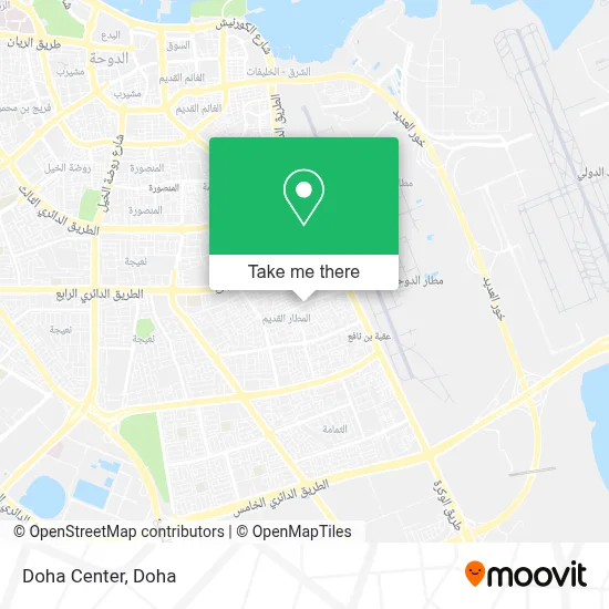 Doha Center map