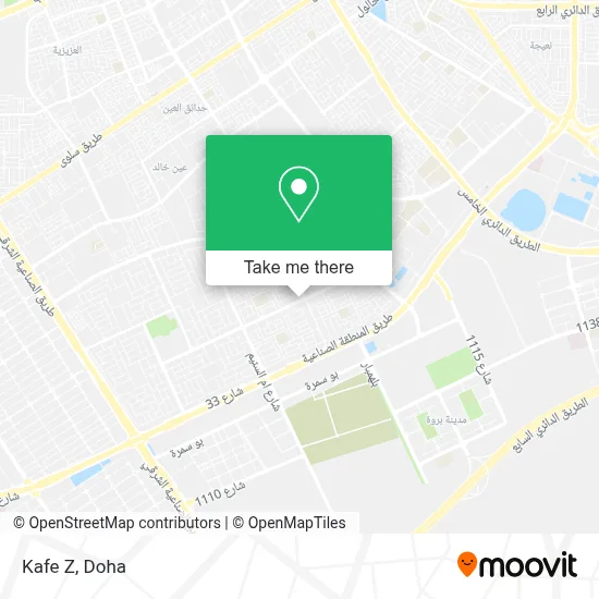Kafe Z map