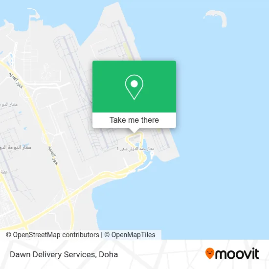 Dawn Delivery Services map