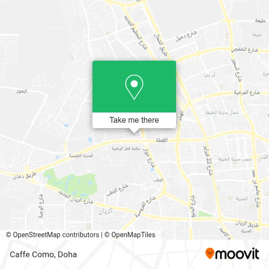 Caffe Como map