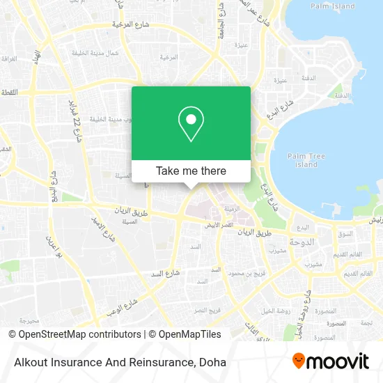 Alkout Insurance And Reinsurance map