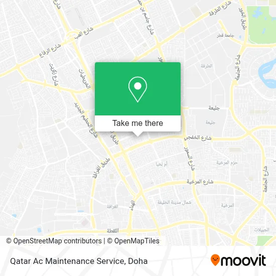 Qatar Ac Maintenance Service map
