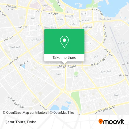 Qatar Tours map