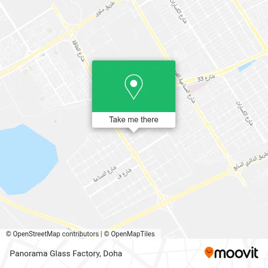 Panorama Glass Factory map