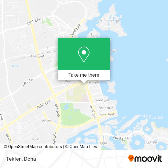 Tekfen map